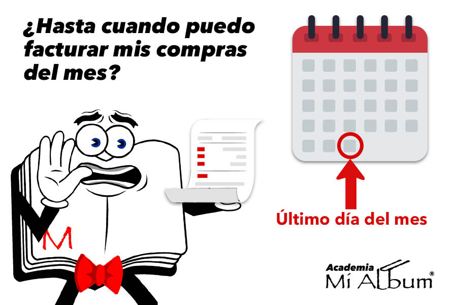 Ilustración del último día del mes como fecha límite para facturación.